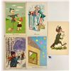 Image 2 : Greetings Budapest Children - Animals International Postcards 27