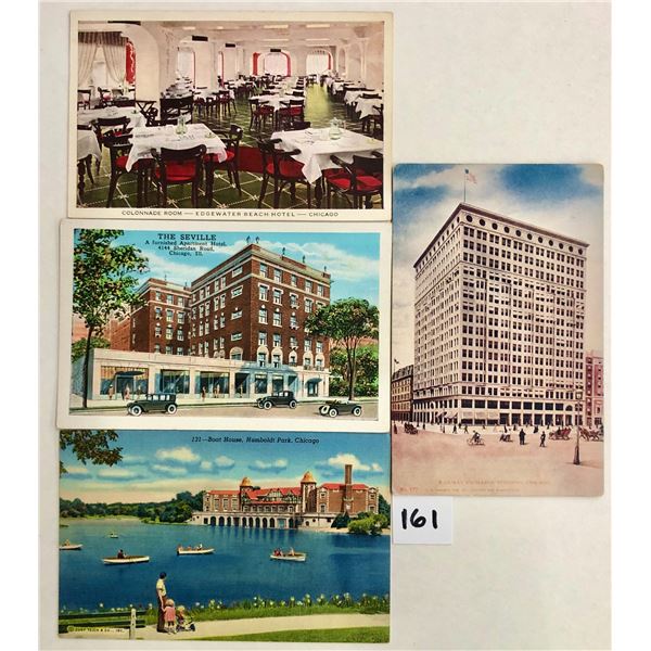 Chicago, Illinois Postcards Approx. 165