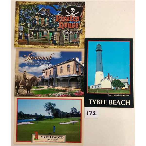 Georgia - North Carolina - South Carolina Postcards Approx. 500