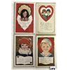 Image 1 : Valentine's Day Holiday Greeting Postcards Approx. 30
