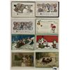 Image 2 : New Years Holiday Greeting Postcards Approx. 30
