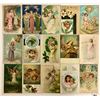 Image 2 : Angel Holiday Greeting Postcards Approx. 55