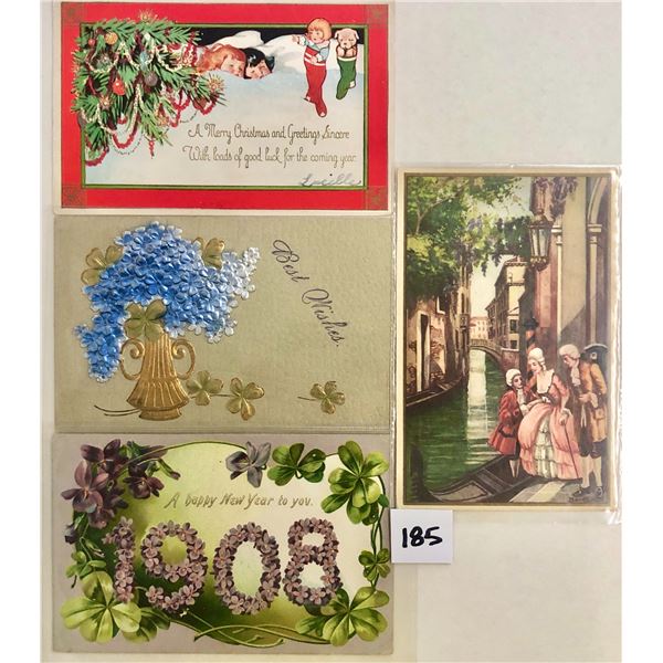 Greetings Misc. Group Approx. 70 Postcards