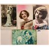 Image 1 : Real Photo Ladies Postcards - Many Tinted 65+
