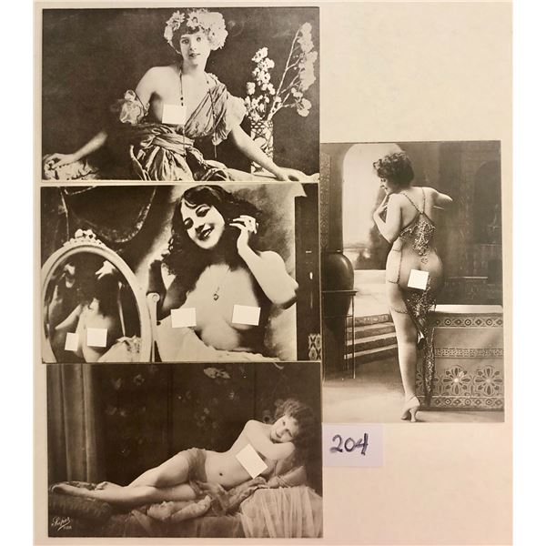 Nudes & Risque Postcards Approx. 45