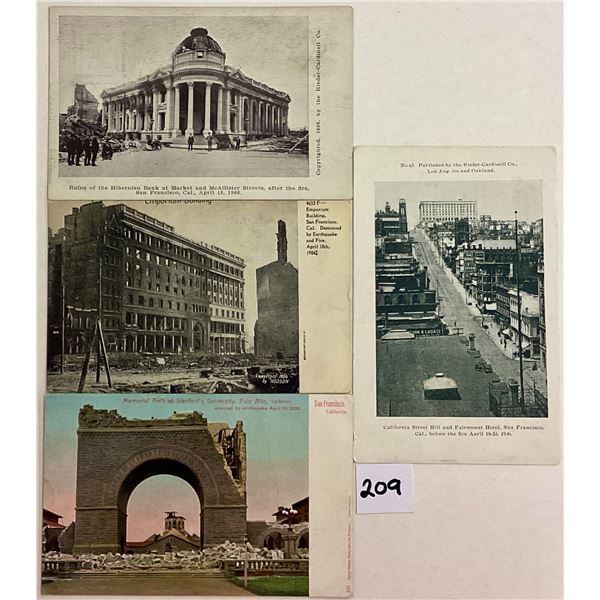 Disaster - San Francisco Fire & Earthquake Postcards 23