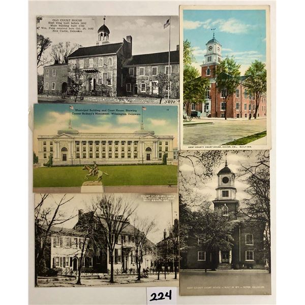 Delaware Court House Postcards 5