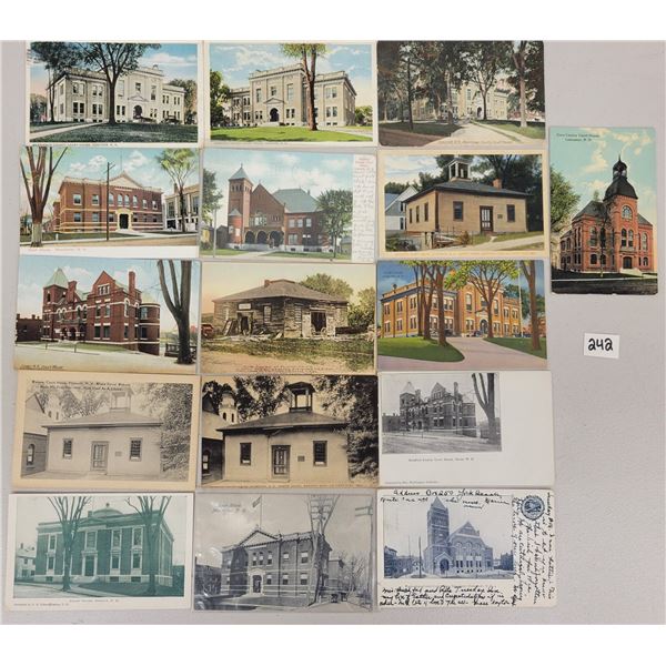 New Hampshire Court House Postcards 16