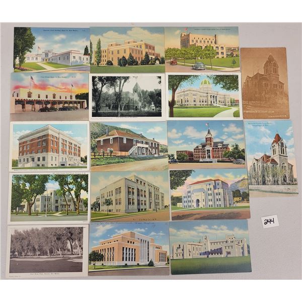 New Mexico Court House Postcards 17