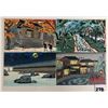 Image 2 : Colorful Japan Scenes by Wood-block Printer T. Tokuriki 13 Postcards