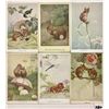 Image 1 : Medici Society - Personified Animals Mice by Noel Hopkins 6 Postcards