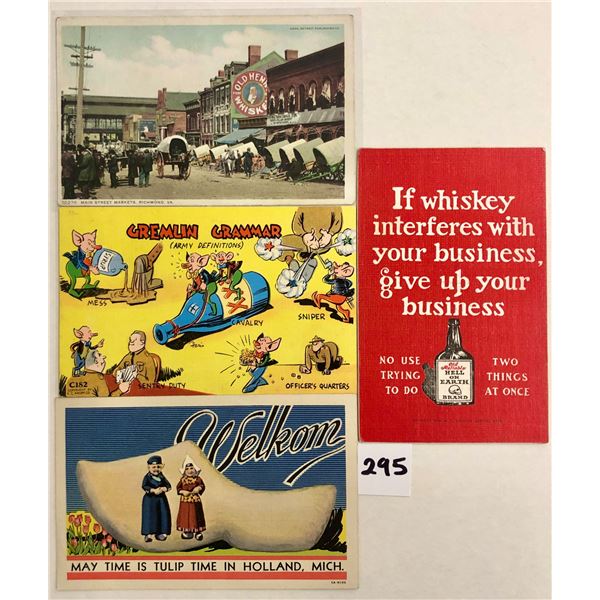Misc. Group of Novelty, Real Photo, Advertising, Drinking ++ 23 Postcard