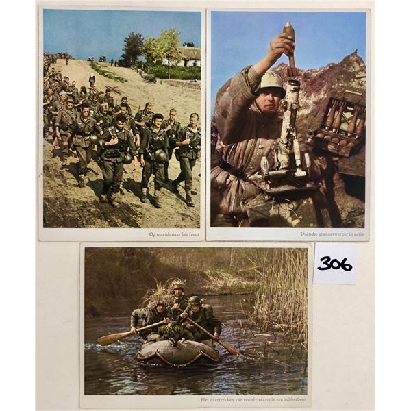 International Military 7 Postcards