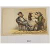 Image 1 : Ephemera - Men Smoking with Dog "A Sociable Smoke" Lith. Currier & Ives