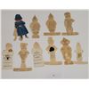 Image 2 : Group of 10 Paper Doll Lion Coffee Advertising