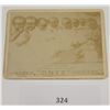 Image 1 : Black "Onyx" Hosiery Advertising Cabinet Photo Black Americana