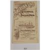 Image 1 : American Line -Liverpool & Philadelphia Advertising Booklet