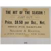 Image 2 : "Humpty Dumpty" Clown Toys Savings Bank Advertising Trade Card