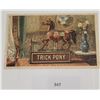 Image 1 : "Trick Pony" Mechanical Toy Savings Bank Shepard Hardware Co. Buffalo, NY Trade Card