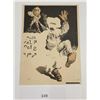 Image 2 : Hold to Light Black Americana Alder's Gloves Advertising Trade Card