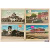 Image 1 : North Carolina Railroad Depot Train Postcards 18