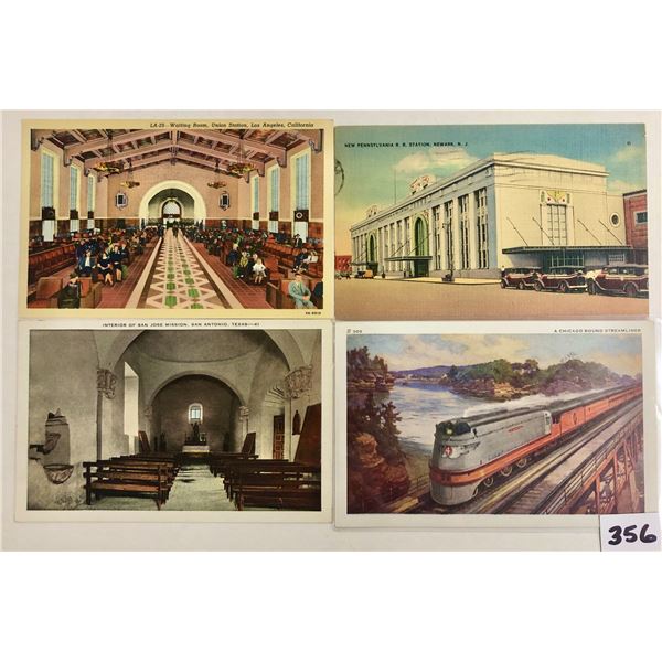 Train - Railroad - Depot Postcards 100+