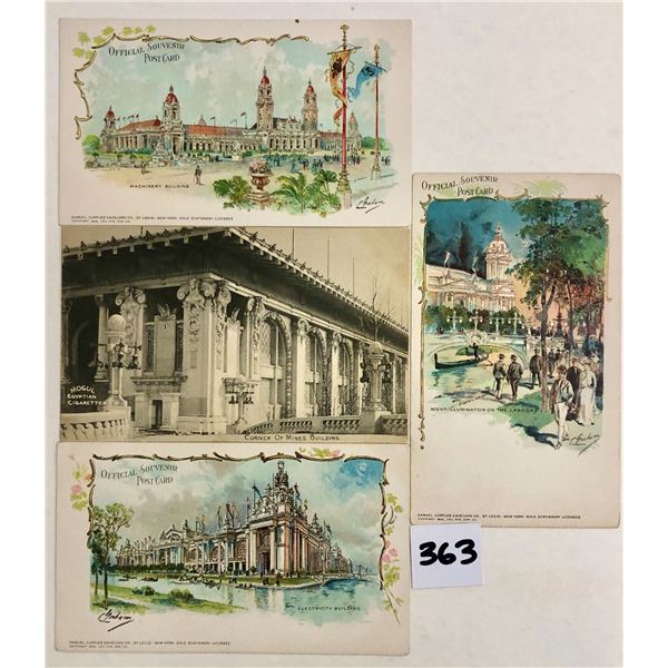 1904 St. Louis Exposition Postcards 20+