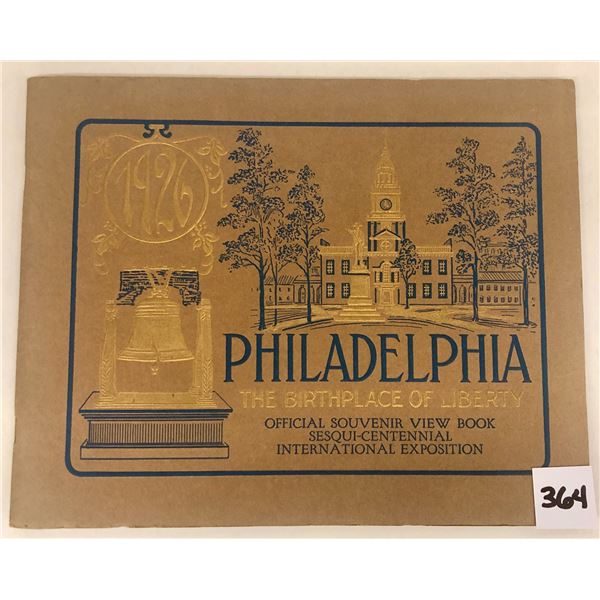 Vintage Sesqui-centennial Souvenir View Book
