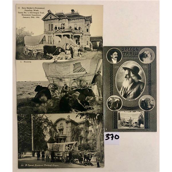 Ezra Meeker Black & White Postcards 16