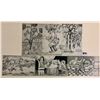 Image 1 : Set of 6 "Slam the Axis" Military Postcards