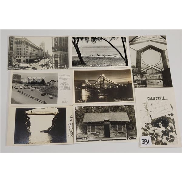 Real Photo California Postcards Approx. 95