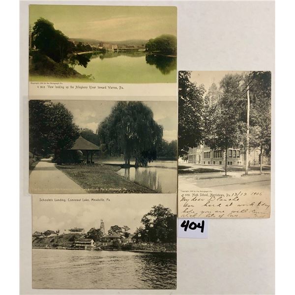 Pennsylvania Rotograph Postcards 40+