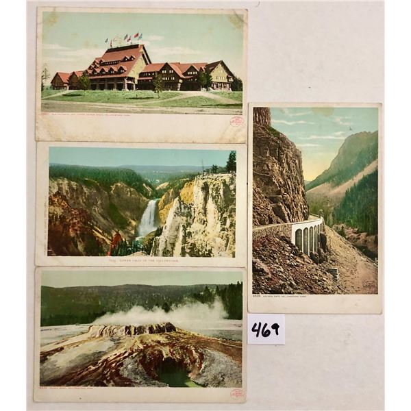 Yellowstone National Park Detroit Publishing Postcards 19