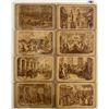 Image 2 : Set of Calendar Months by George Cruikshank 12 Postcards