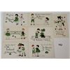 Image 2 : St. Patrick's Day Children By Weaver Postcards 15