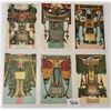 Image 2 : Month Set of 12 Aenz Postcards