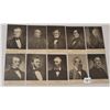 Image 2 : Black & White Presidents Colonial Press Postcards 23