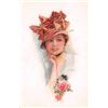 Image 8 : Group of 10 Signed Usabal Pretty Lady Postcards