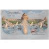 Image 1 : Group of 10 Silver Background 1904 St. Louis Exposition Postcards