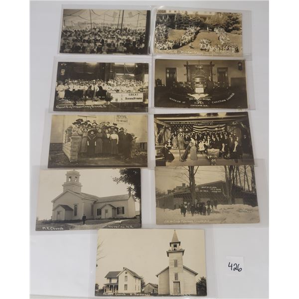 Real Photo Church & Religious Postcards 9