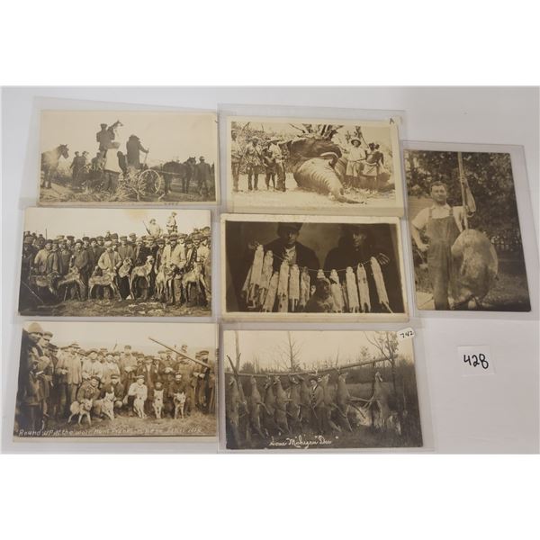 Real Photo Animals & Hunting Related Postcards 20