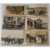 Image 1 : Real Photo Horse Drawn & Wagon Postcards 9