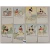 Image 2 : Set of 16 Brill Ginks Comic Postcards