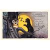 Image 1 : Set of 6 Whitney Halloween Bat & Owl Holiday Greeting Postcards