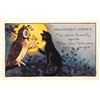 Image 2 : Set of 6 Whitney Halloween Bat & Owl Holiday Greeting Postcards