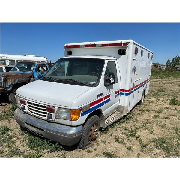 Ford E450 super duty diesel. Body in good condition, SN. Not visible