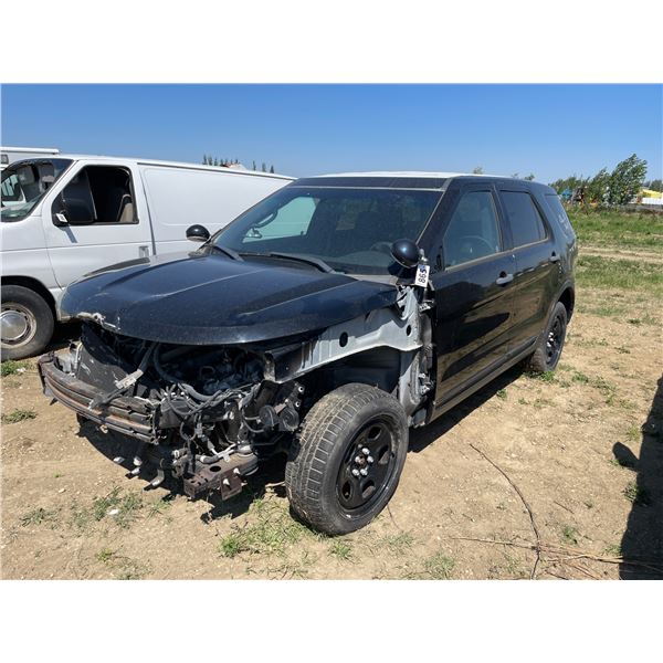 Ford Explorer police interceptor suv. Clean interior, good tires, flex fuel, awd. VIN 1FM5K8AR3EGB91