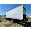 Image 7 : 2001 International 4300 cube van. Approx 26ft box with lift, 3 wooden tables. VIN 1HTMMAAP62H500923