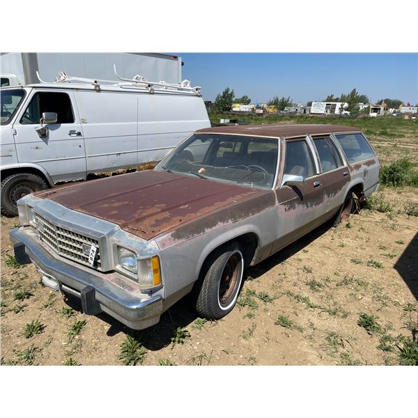 Ford station wagon. Sold for parts
