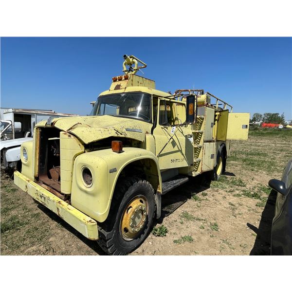 International Loadstar 1700 fire truck. Tires hold air. VIN 14672EHA28025